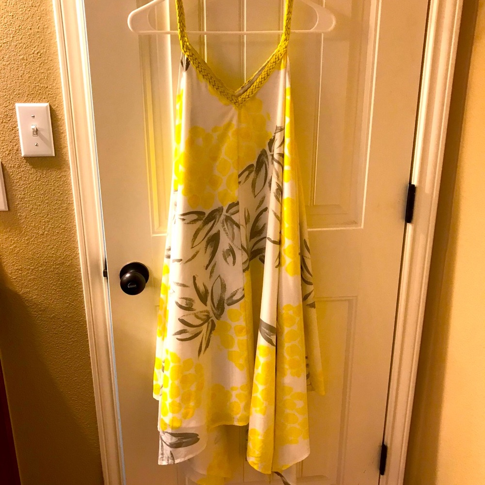 Merona pineapple slip dress